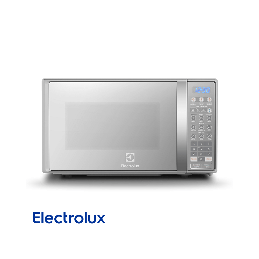 Microondas Electrolux 20 Litros 800W Gris EMDO20S3GSEUG