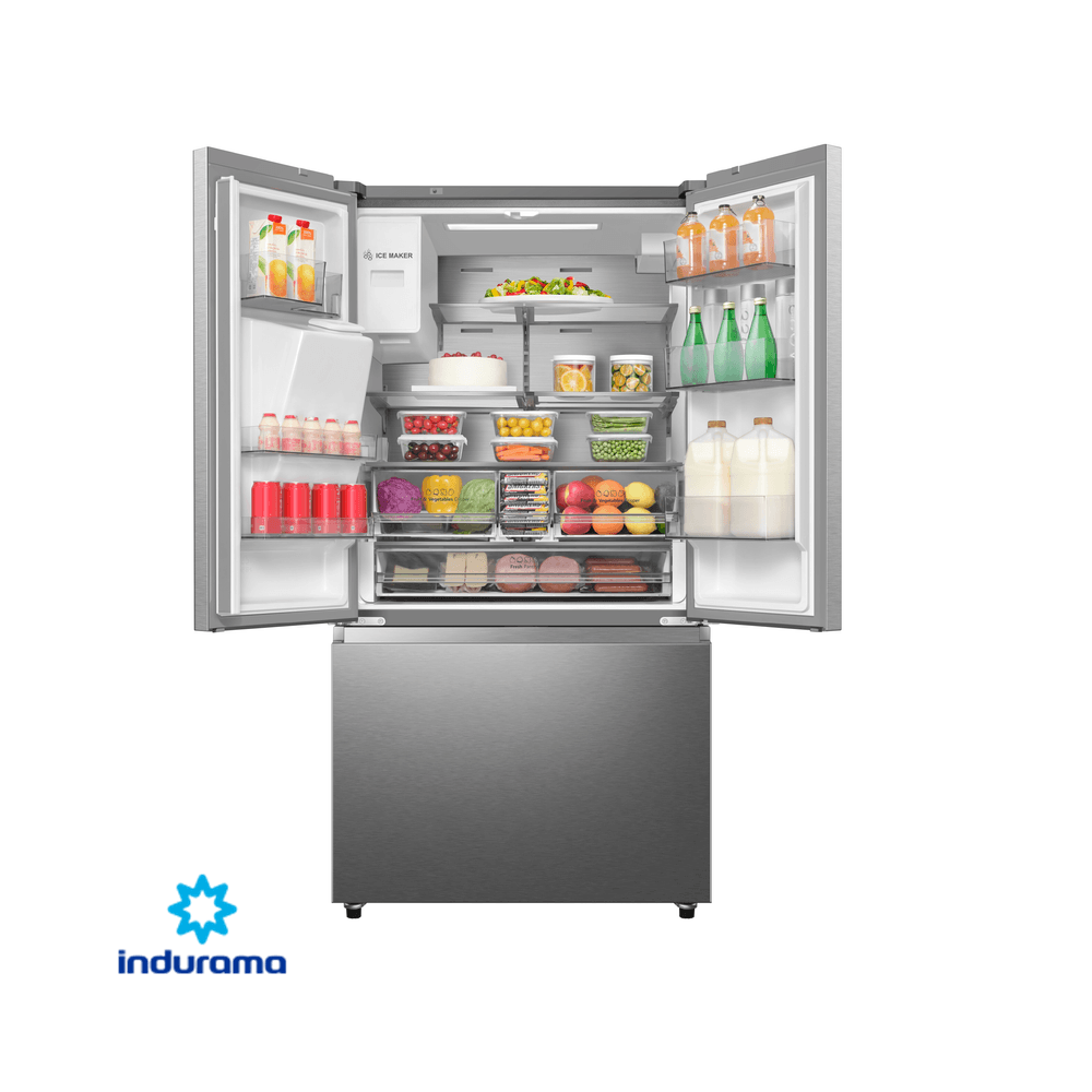 Refrigeradora Indurama French Door Litros Inverter Ri I Cr