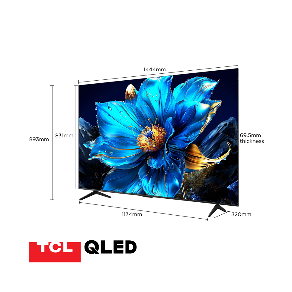 Televisor TCL QLED 65″ Pulgadas Smart – Ultra HD 4K – Bluetooth 65P7L