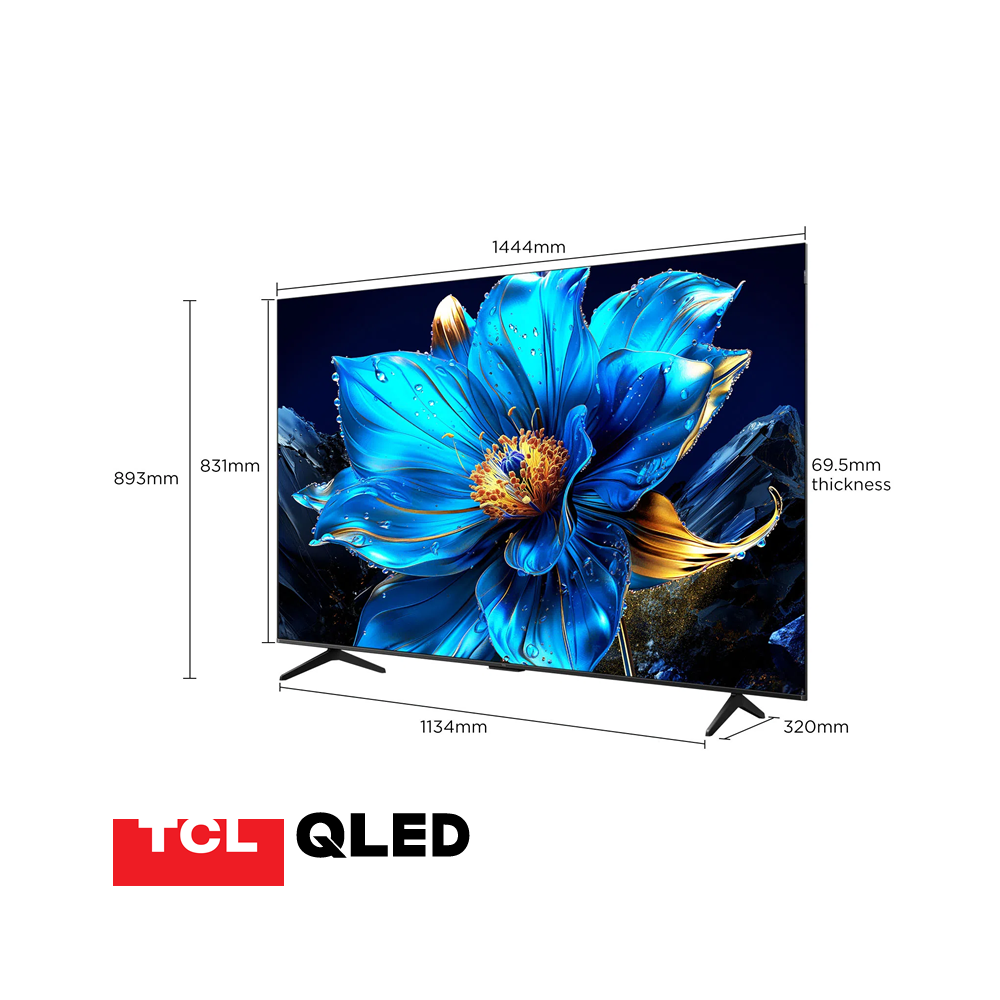 Televisor TCL QLED 65″ Pulgadas Smart – Ultra HD 4K – Bluetooth 65P7K