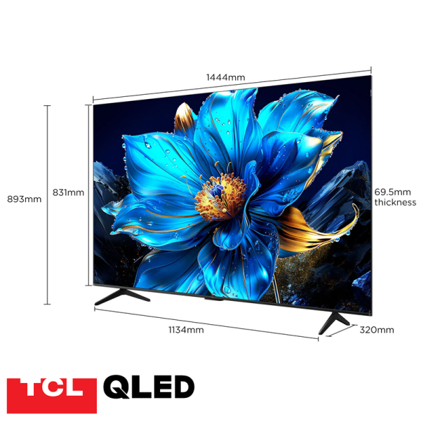 Televisor TCL QLED 65″ Pulgadas Smart – Ultra HD 4K – Bluetooth 65P7K