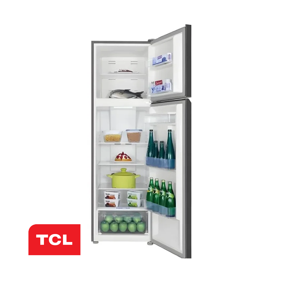 Refrigeradora TCL Top Mount 284 Litros Gris P315TMC