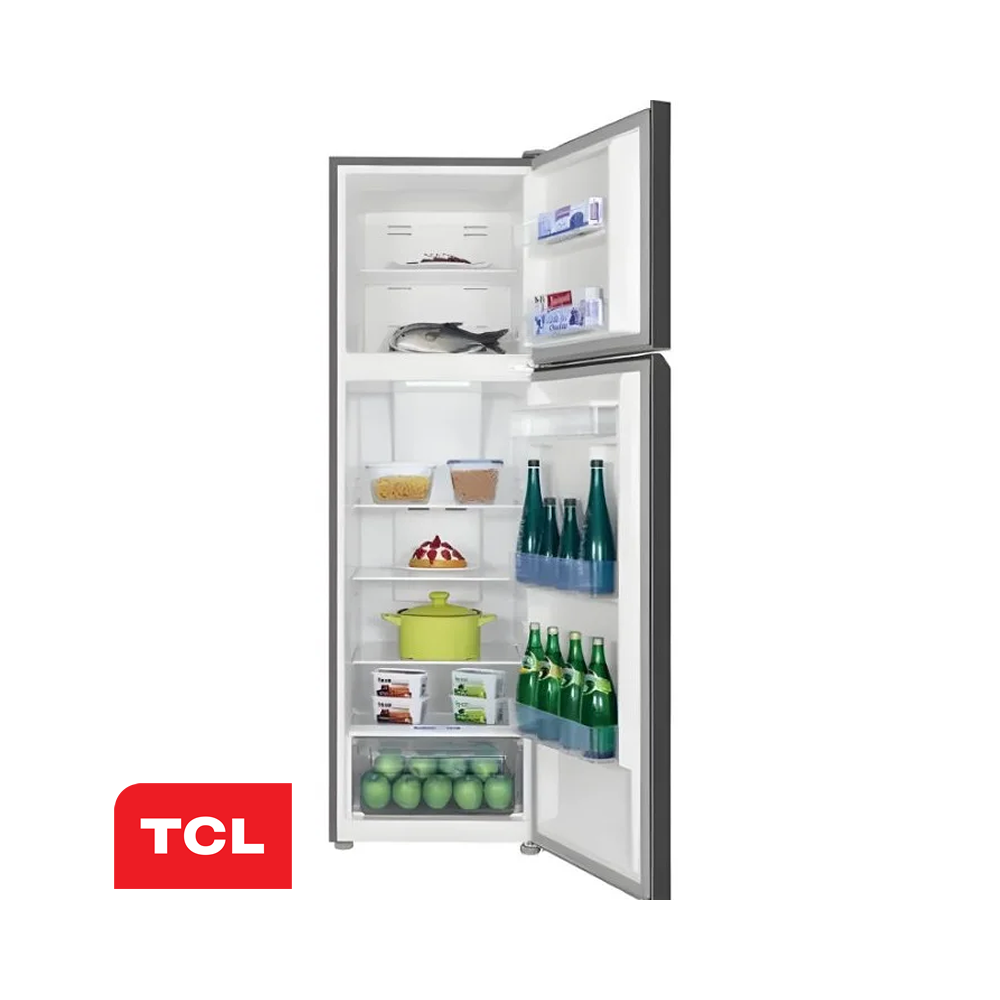 Refrigeradora TCL Top Mount 284 Litros Gris P315TMC