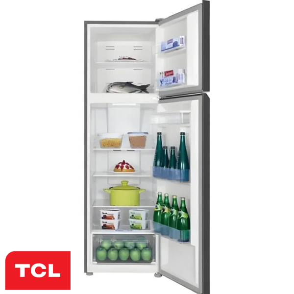Refrigeradora TCL Top Mount 284 Litros Gris P315TMC