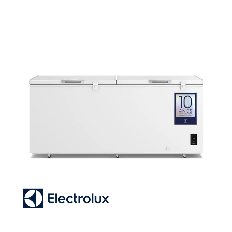 Congelador Horizontal Electrolux Dual 724 Litros Puerta Metálica EFH70S3