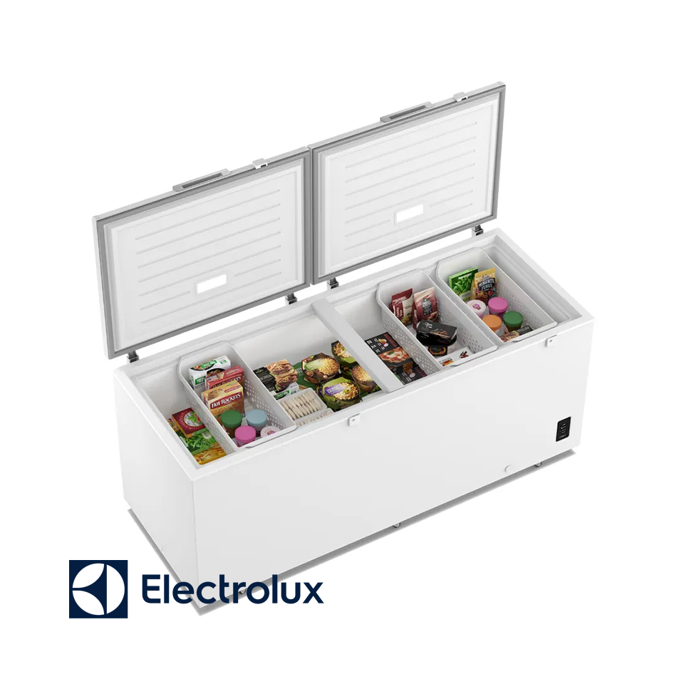 Congelador Horizontal Electrolux Dual 724 Litros Puerta Metálica EFH70S3