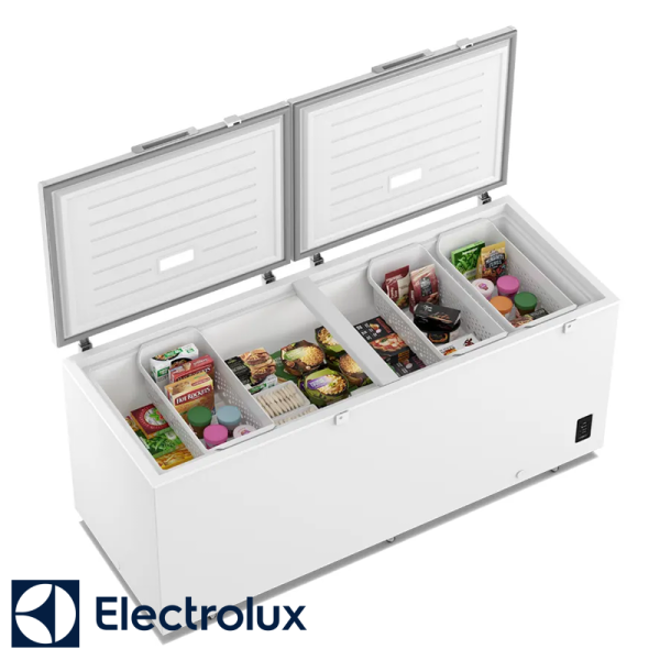 Congelador Horizontal Electrolux Dual 724 Litros Puerta Metálica EFH70S3