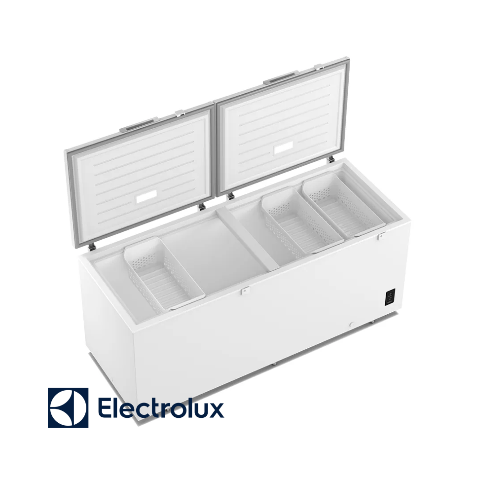 Congelador Horizontal Electrolux Dual 724 Litros Puerta Metálica EFH70S3