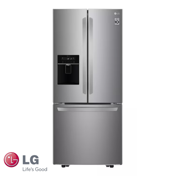 Refrigeradora LG French Door 622 Litros Con Dispensador y Motor Inverter LCFS22EXS
