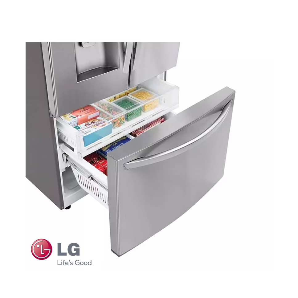 Refrigeradora LG French Door 784 Litros Con Dispensador y Motor Inverter LRFS28XBS