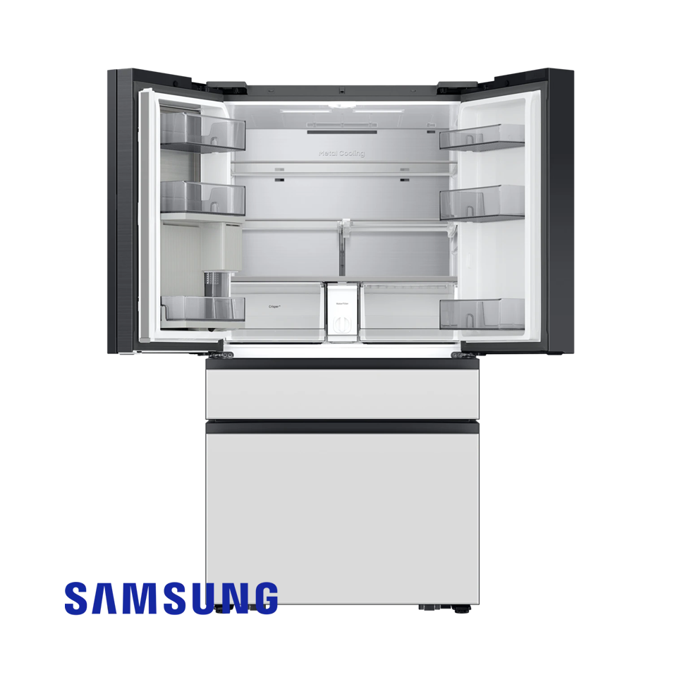 Refrigeradora Samsung Bespoke French Door 637 Litros Doble Cajon - Inverter RF90F23AEW