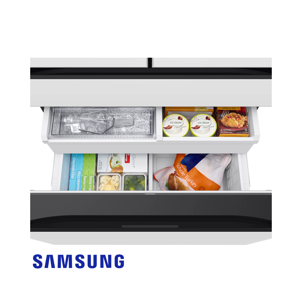 Refrigeradora Samsung Bespoke French Door 637 Litros Doble Cajon - Inverter RF90F23AEW