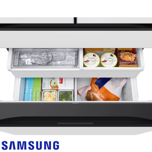 Refrigeradora Samsung Bespoke French Door 637 Litros Doble Cajon - Inverter RF90F23AEW