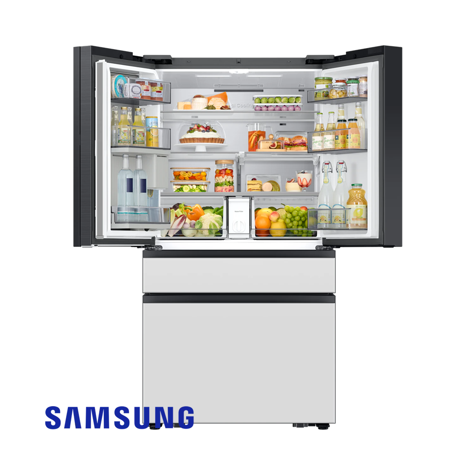 Refrigeradora Samsung Bespoke French Door 637 Litros Doble Cajon - Inverter RF90F23AEW