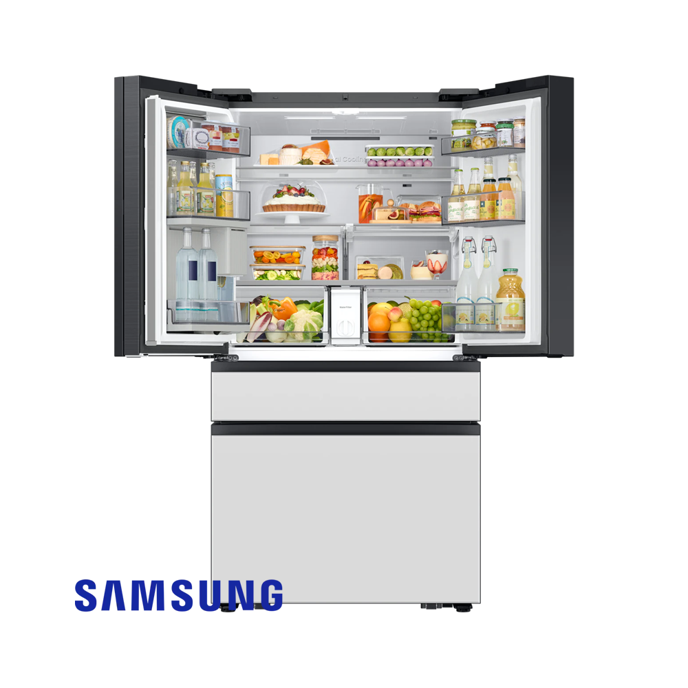 Refrigeradora Samsung Bespoke French Door 637 Litros Doble Cajon - Inverter RF90F23AEW
