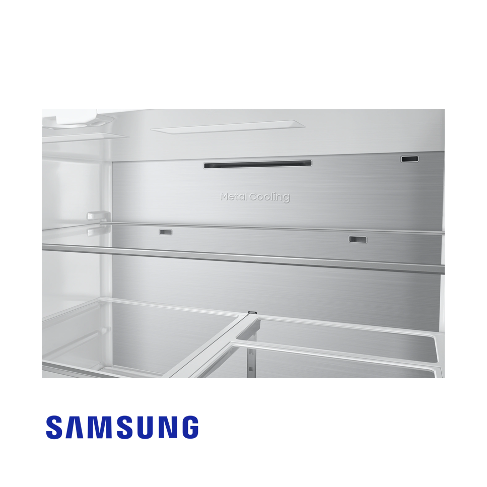 Refrigeradora Samsung Bespoke French Door 637 Litros Doble Cajon - Inverter RF90F23AEW