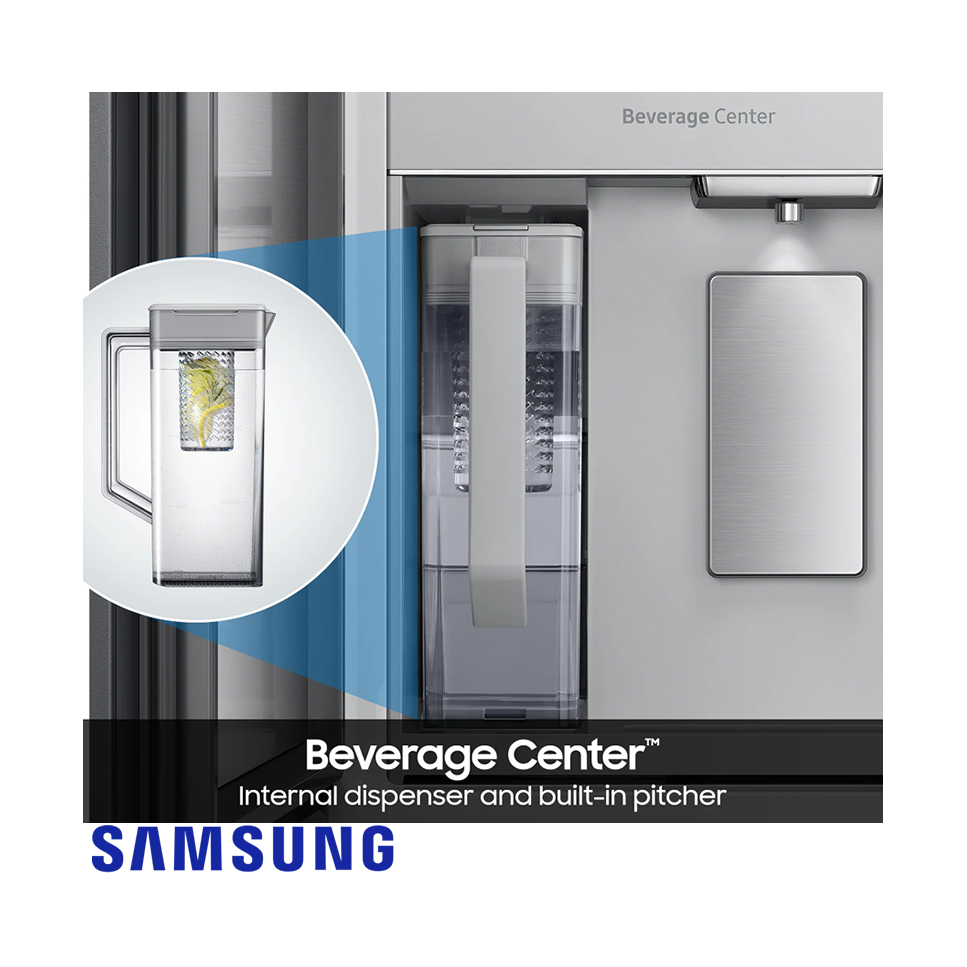 Refrigeradora Samsung Bespoke French Door 637 Litros Doble Cajon - Inverter RF90F23AEW