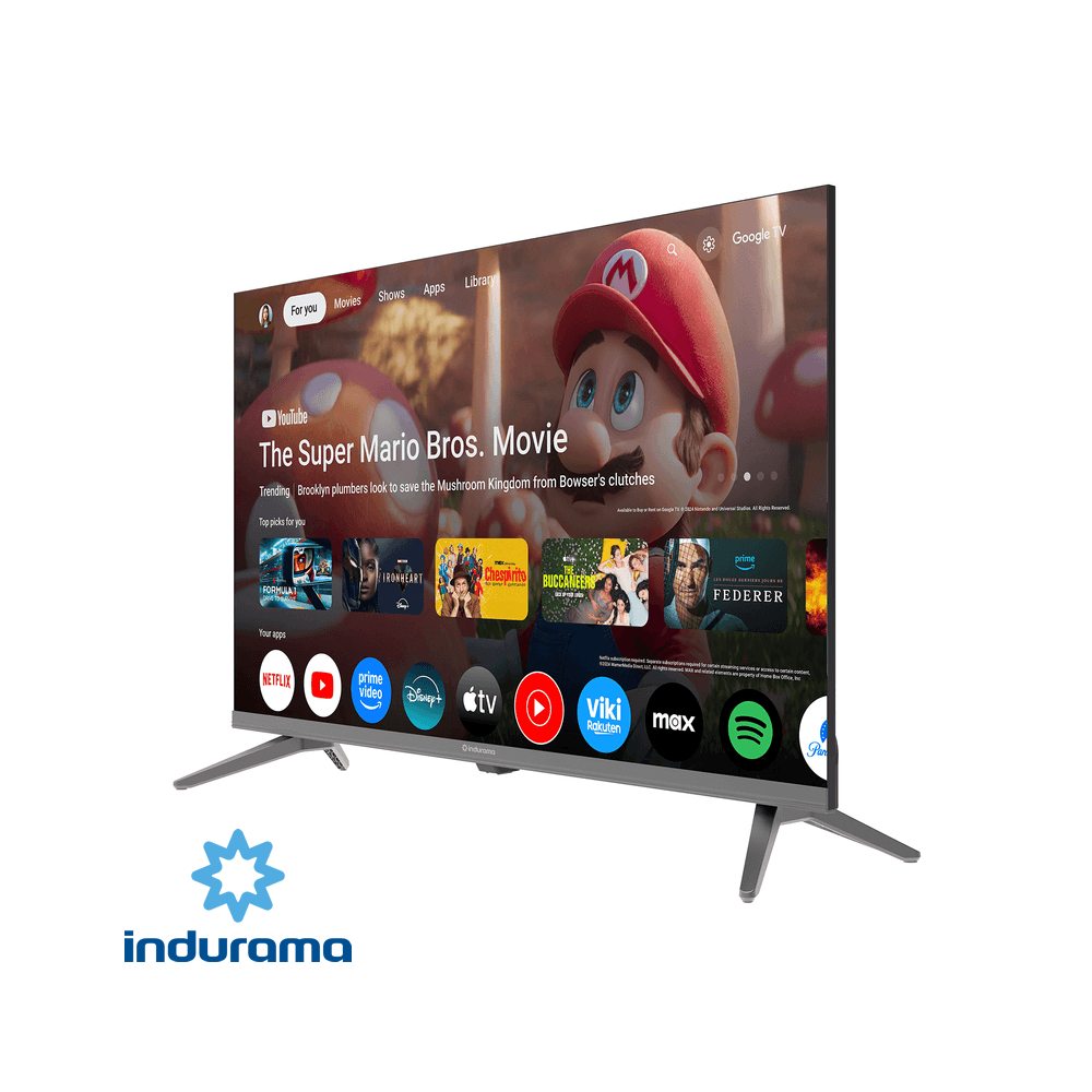Televisor Indurama LED 32″ Pulgadas Android HD Control de Voz y Bluetooth 32TIKGF5HD