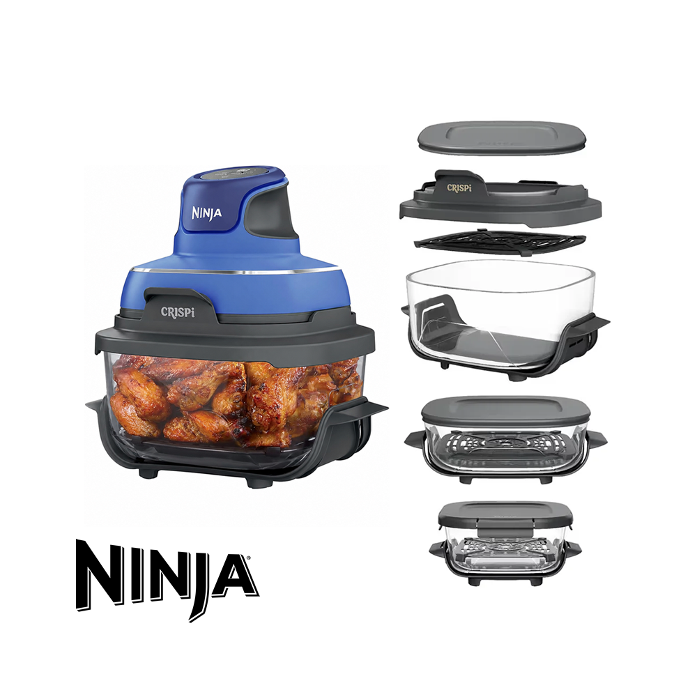 Freidora de Aire Ninja Crispi 1500 Watts + 3 Recipientes FN103CO