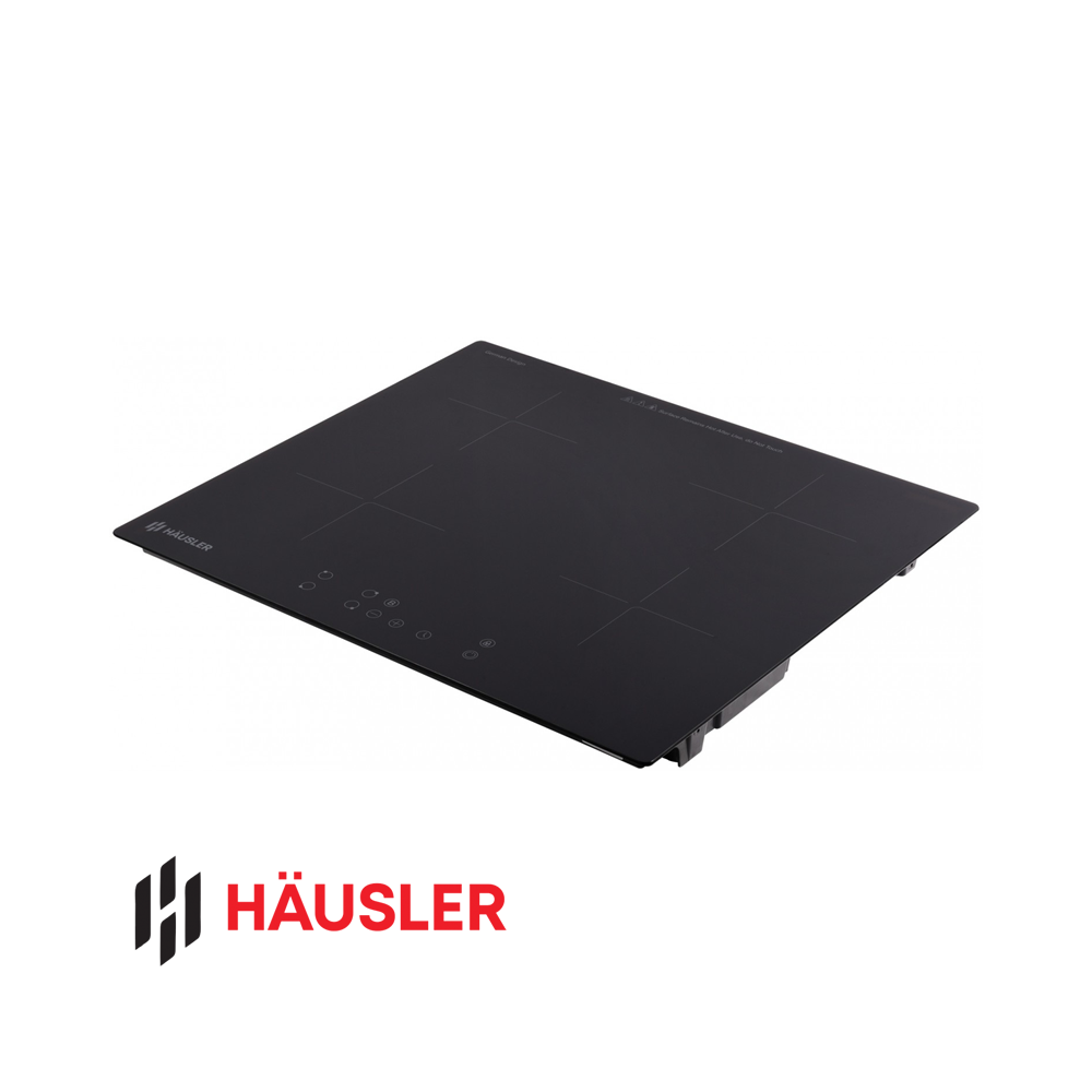 Encimera de Inducción HAUSLER 4 Zonas 59cm 7200W Empotrable V60-70IHB4T4