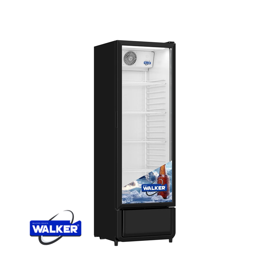 Vitrina Refrigeradora Walker 280 Litros Vidrio Panorámico WSC-280B