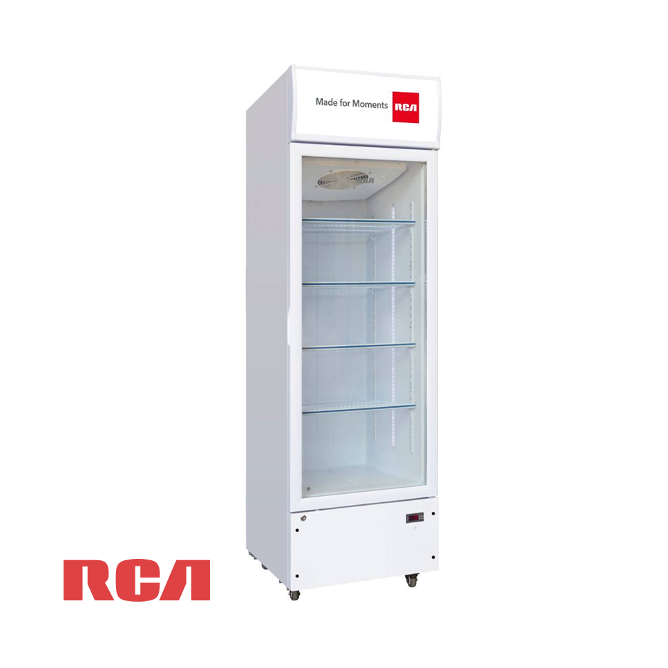 Vitrina Refrigeradora RCA 338 Litros Vidrio Panorámico SD-338NR