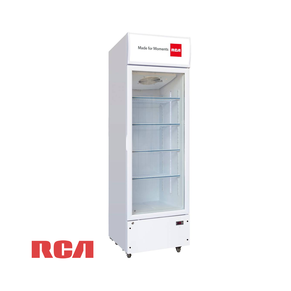 Vitrina Refrigeradora RCA 338 Litros Vidrio Panorámico SD-338NR