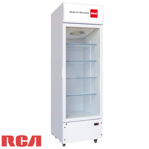 Vitrina Refrigeradora RCA 338 Litros Vidrio Panorámico SD-338NR
