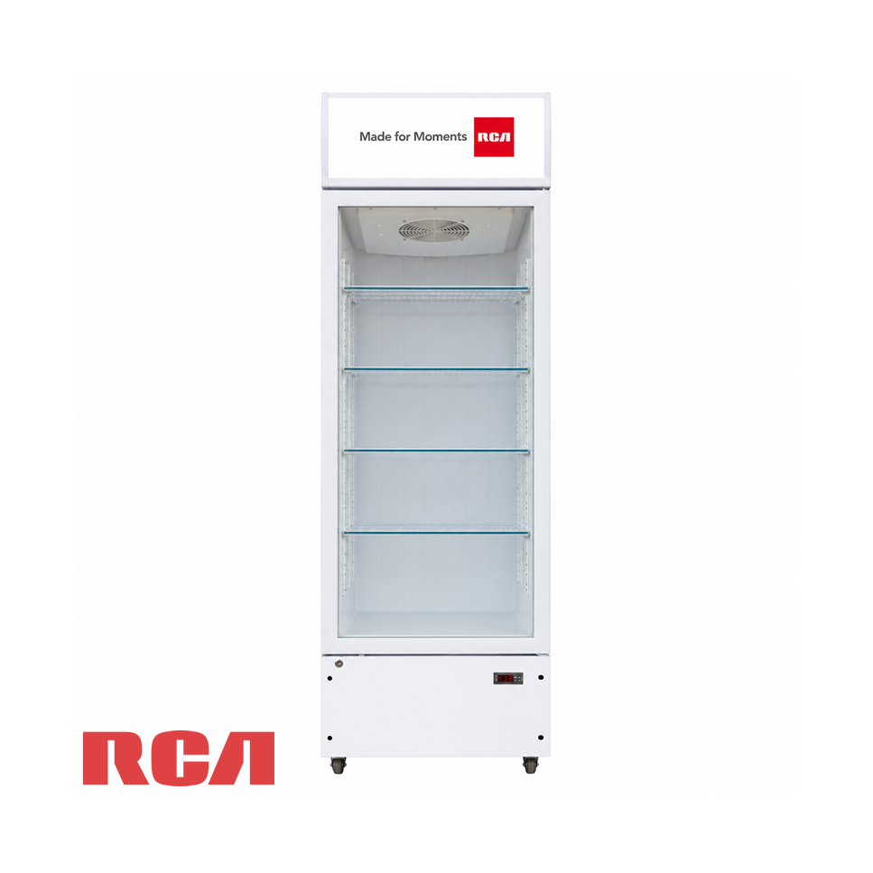 Vitrina Refrigeradora RCA 338 Litros Vidrio Panorámico SD-338NR