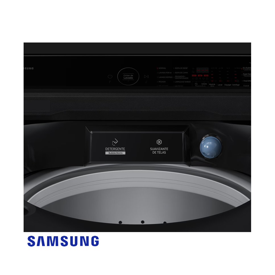 Lavadora Samsung Bespoke AI Wash 21 Kgs – 46 Lbs Digital Inverter WA80F21S8CAP