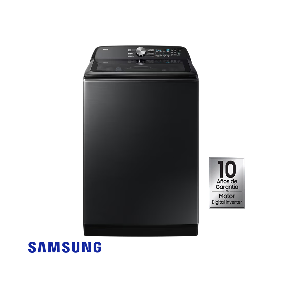 Lavadora Samsung 26 Kgs – 58 Lbs Digital Inverter Sin Agitador WA26DG5500