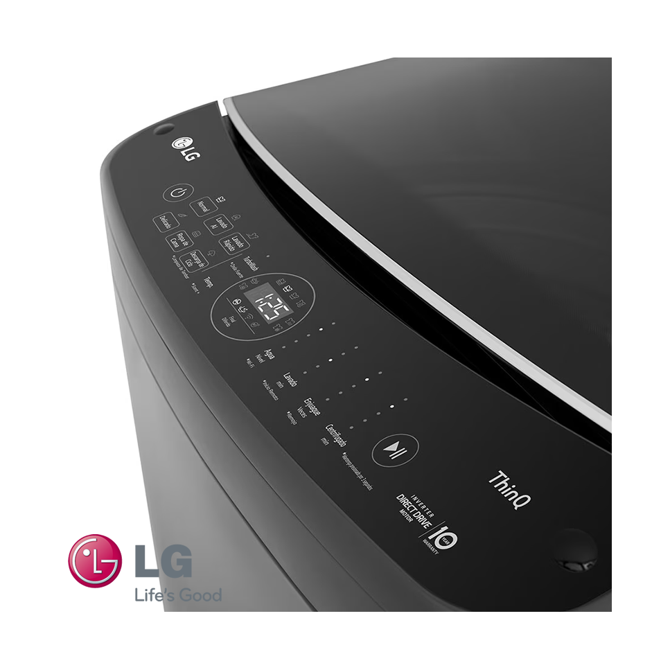 Lavadora LG 21 kgs – 46 Lbs Digital Inverter TurboWash™ WT21MV6