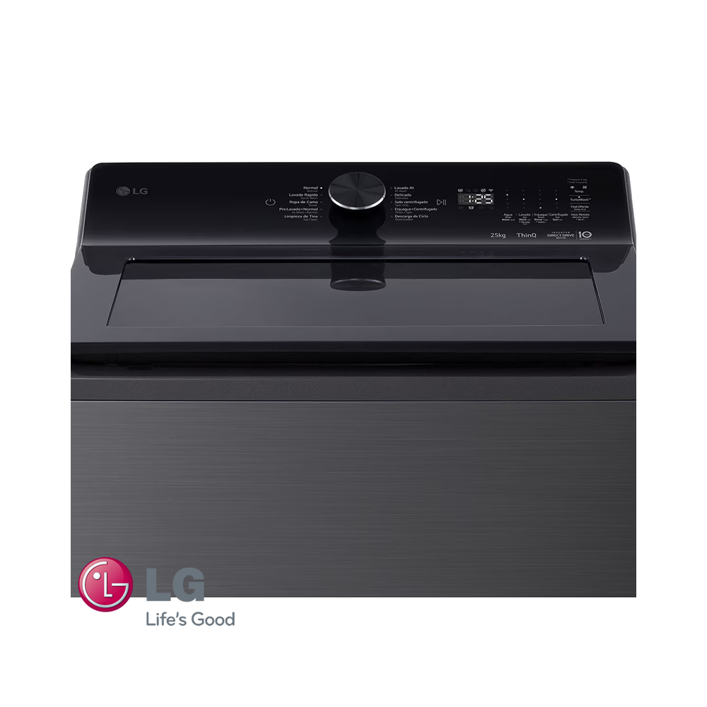 Lavadora LG 25 kgs – 55 Lbs Digital Inverter TurboWash3D™ WT25PBTX6