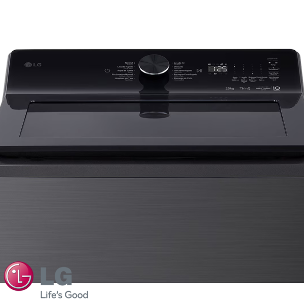 Lavadora LG 25 kgs – 55 Lbs Digital Inverter TurboWash3D™ WT25PBTX6