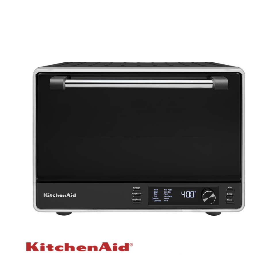 Horno Doble Convección kitchenAid Con Freidora de Aire 28 Litros - 1800W KCO224BM