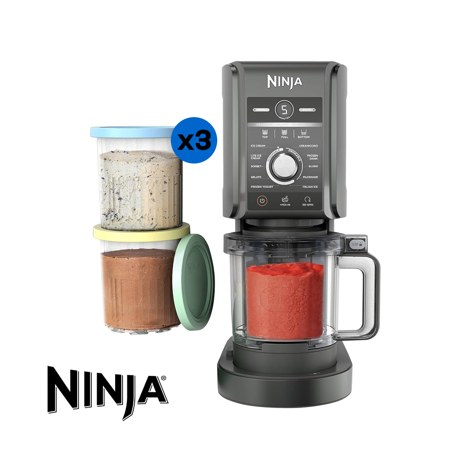 Maquina de Helados Ninja Creami Deluxe 10 en 1 CN501CO