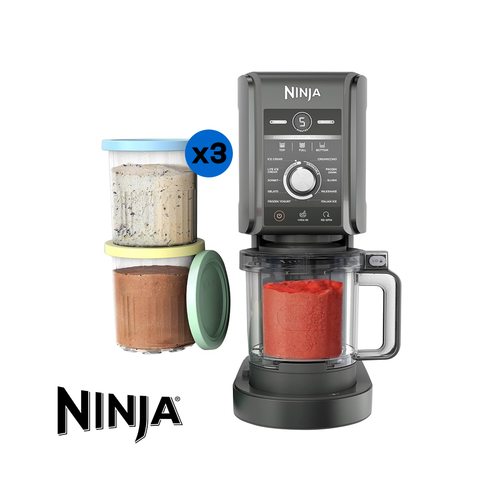 Maquina de Helados Ninja Creami Deluxe 10 en 1 CN501CO