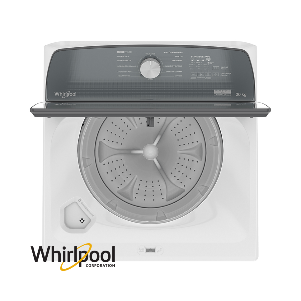 Lavadora Whirlpool Xpert System 20 Kgs – 44 Lbs Impeller 8MWTW2041