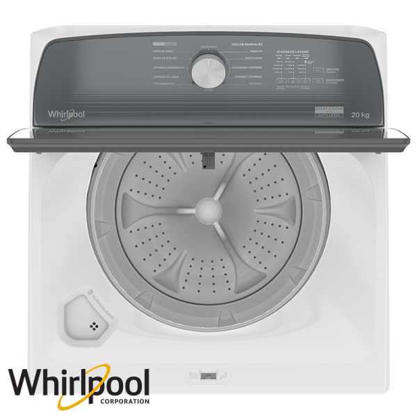 Lavadora Whirlpool Xpert System 20 Kgs – 44 Lbs Impeller 8MWTW2041