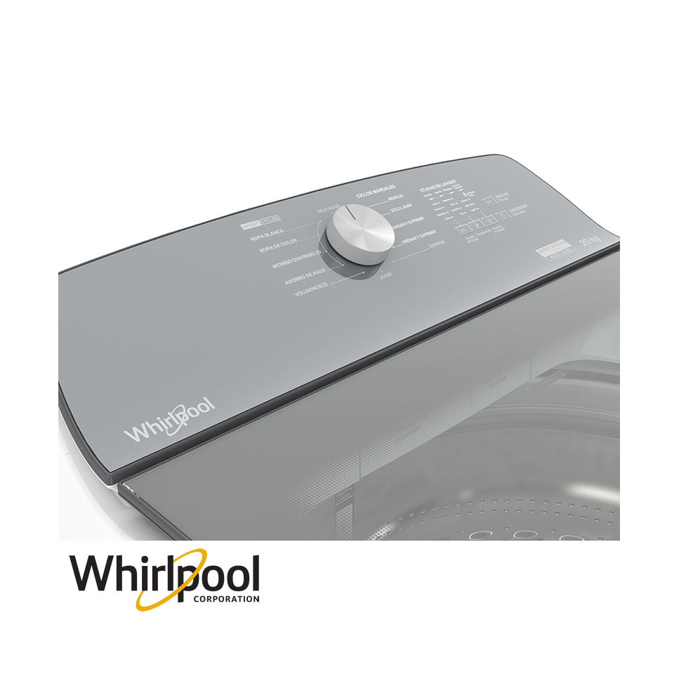 Lavadora Whirlpool Xpert System 20 Kgs – 44 Lbs Impeller 8MWTW2041