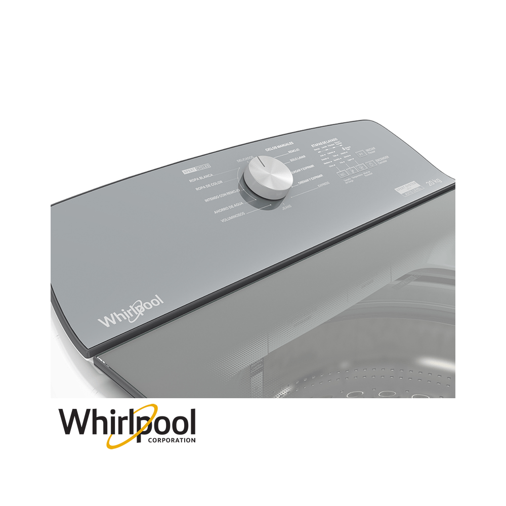Lavadora Whirlpool Xpert System 20 Kgs – 44 Lbs Impeller 8MWTW2041