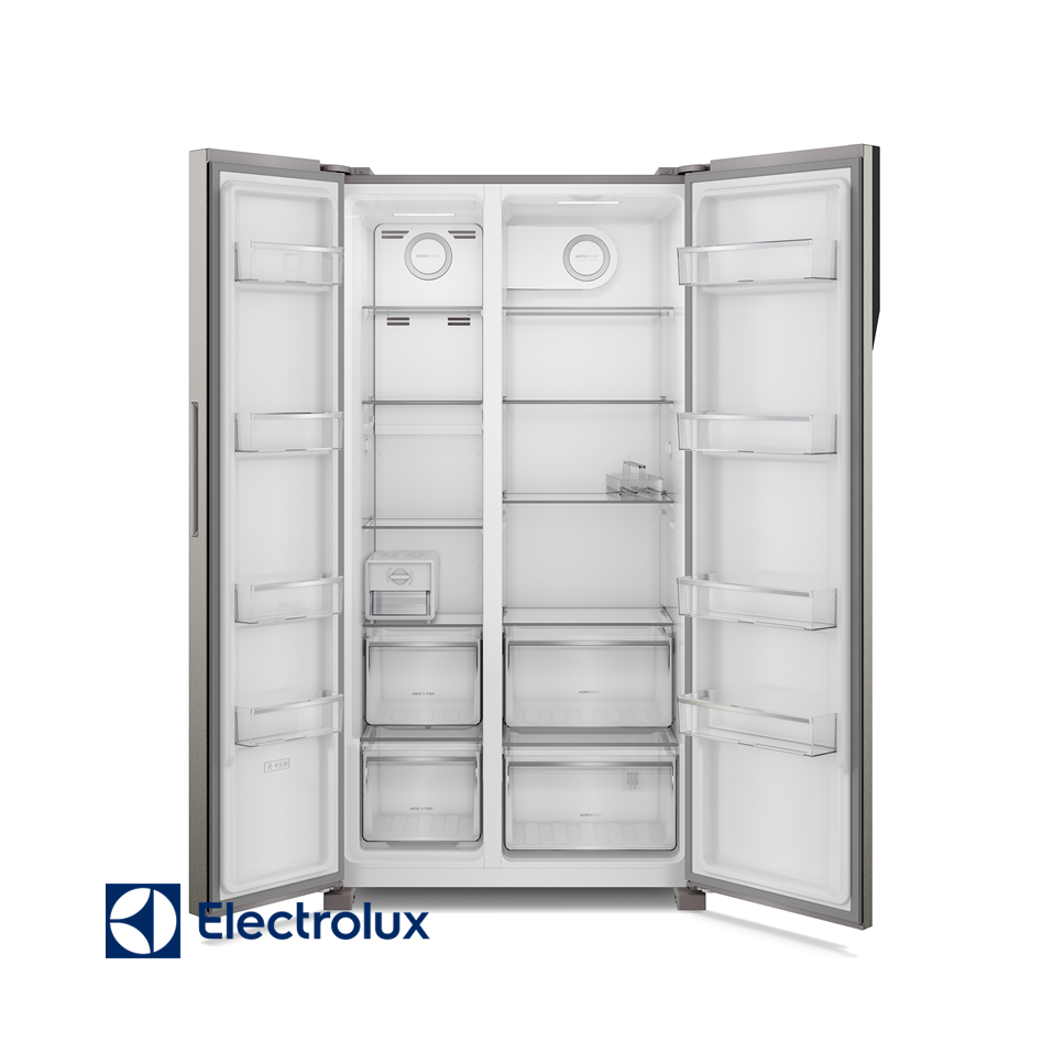 Refrigeradora Electrolux Side By Side 521 Litros Inverter ERSA53V6HVG