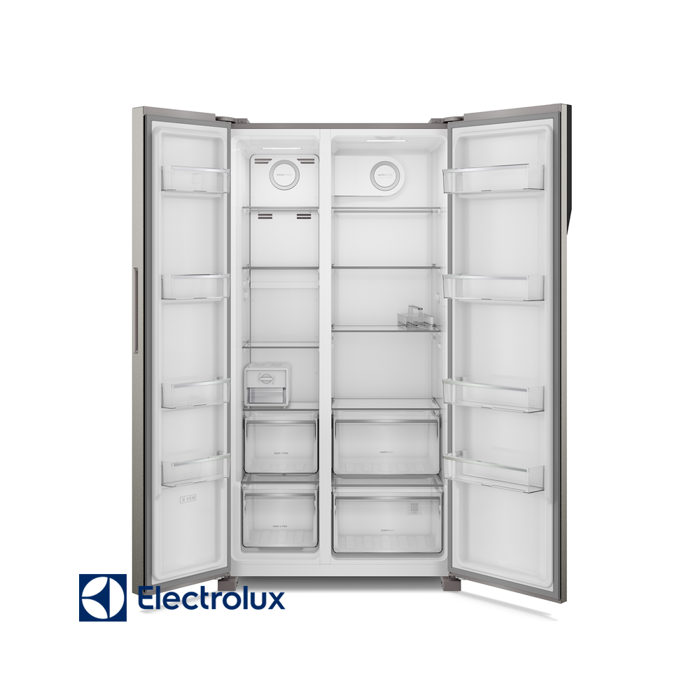 Refrigeradora Electrolux Side By Side 521 Litros Inverter ERSA53V6HVG