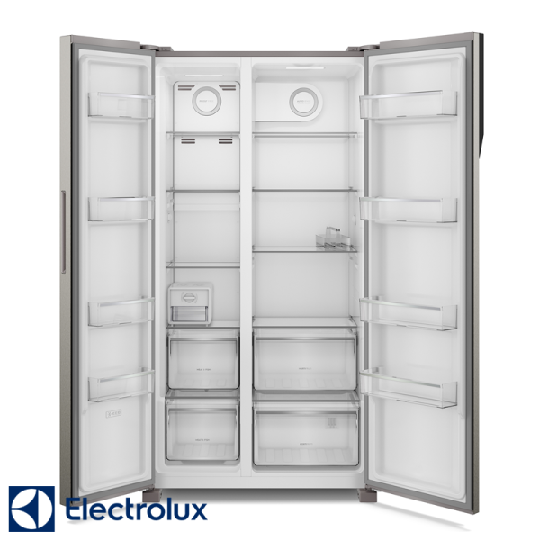 Refrigeradora Electrolux Side By Side 521 Litros Inverter ERSA53V6HVG