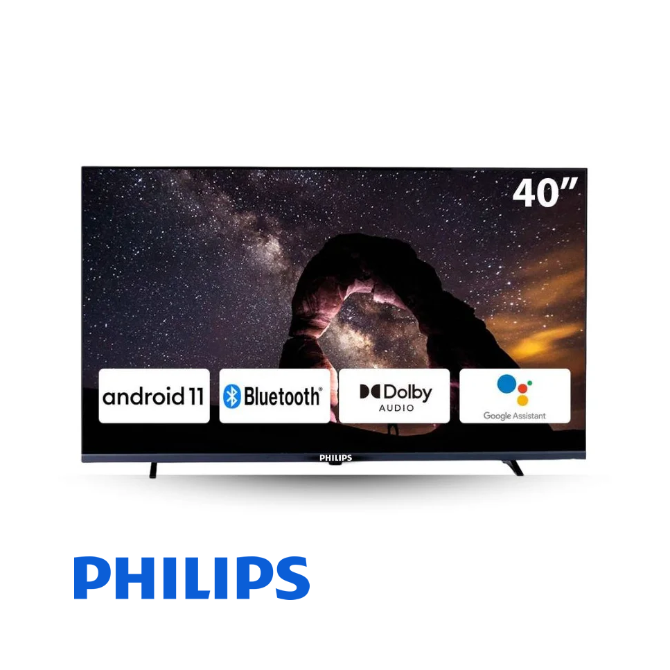 Televisor PHILIPS 40″ Pulg Full HD Android 14 Google TV 40GFSFIDB