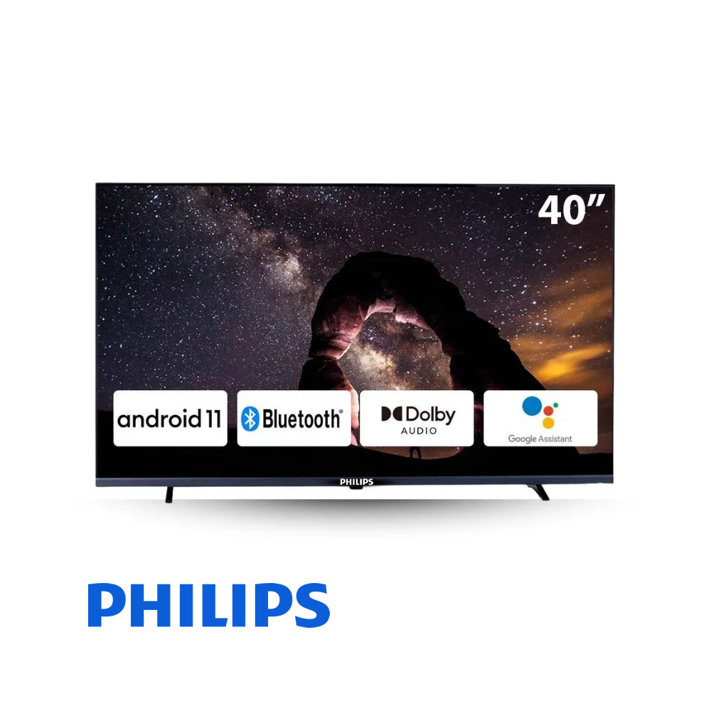Televisor PHILIPS 40″ Pulg Full HD Android 14 Google TV 40GFSFIDB
