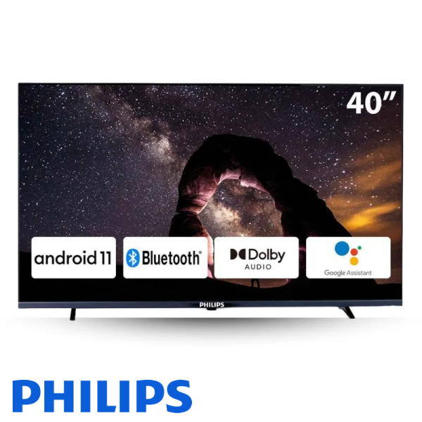 Televisor PHILIPS 40″ Pulg Full HD Android 14 Google TV 40GFSFIDB