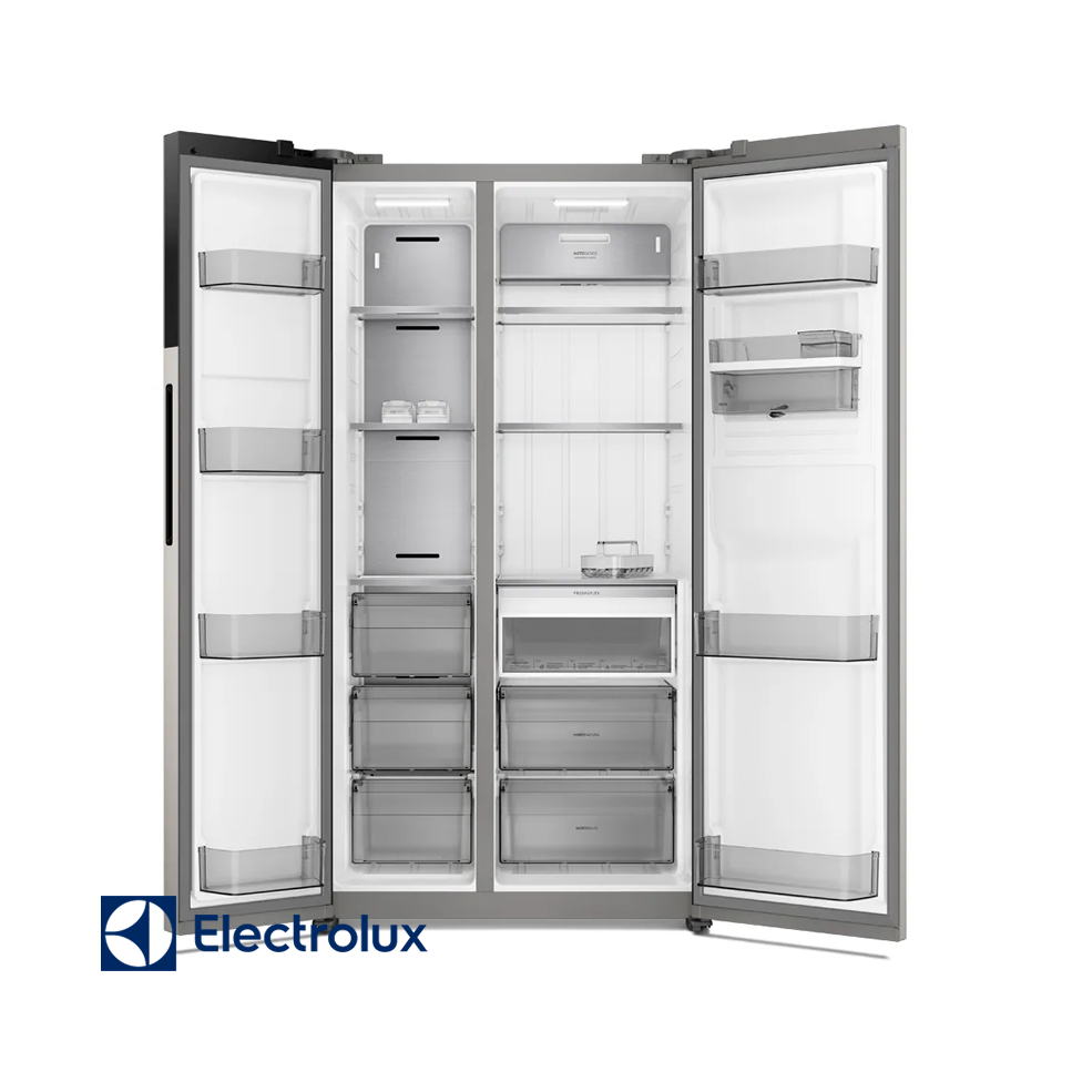 Refrigeradora Electrolux Side By Side 611 Litros Inverter ERS65F1Q5BI