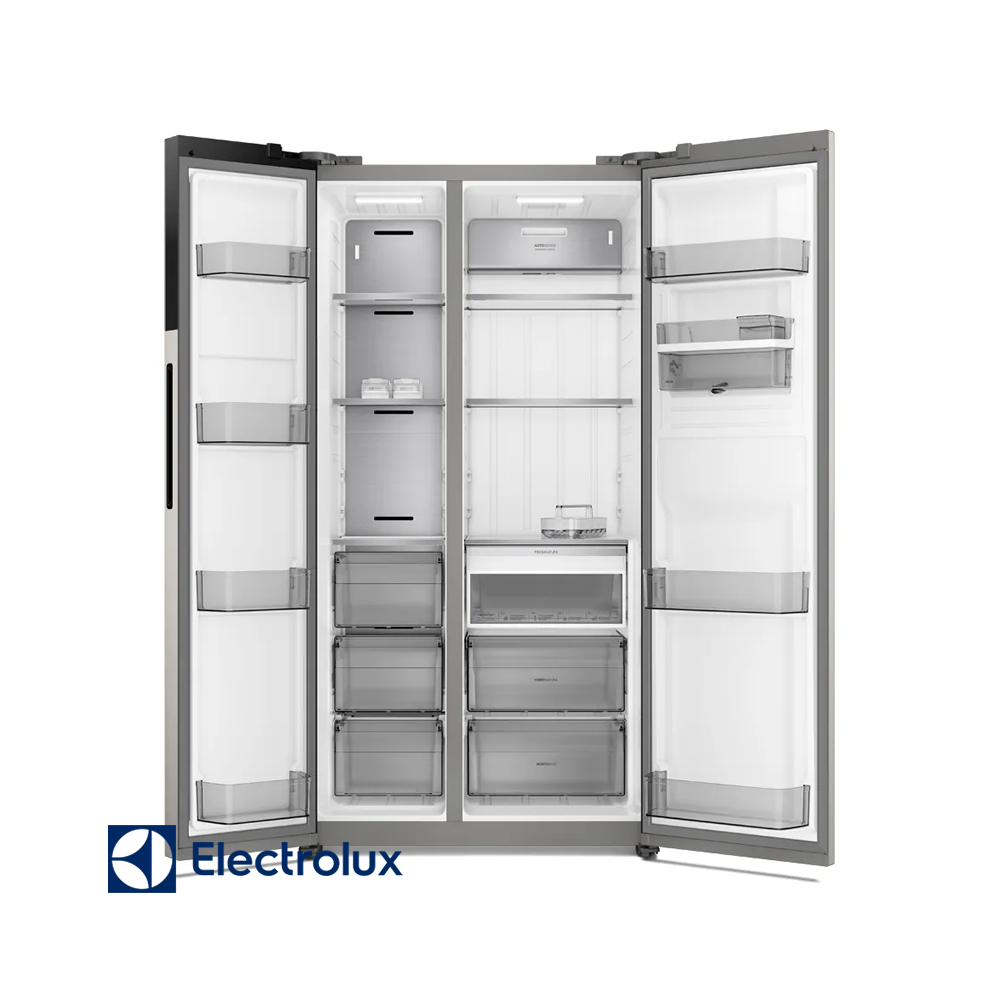Refrigeradora Electrolux Side By Side 611 Litros Inverter ERS65F1Q5BI