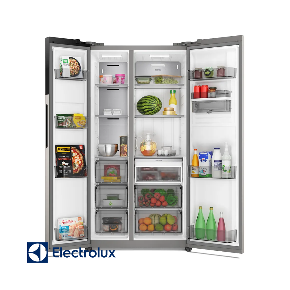Refrigeradora Electrolux Side By Side 611 Litros Inverter ERS65F1Q5BI